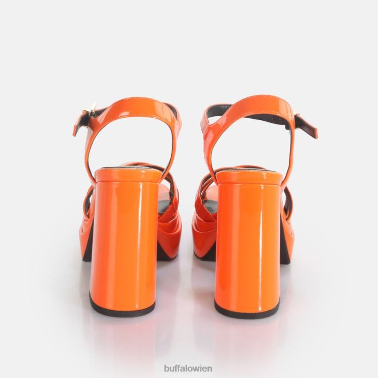 bei Buffalo May Donna Sandaletten vegan orange 0FX48326 |Sandalen