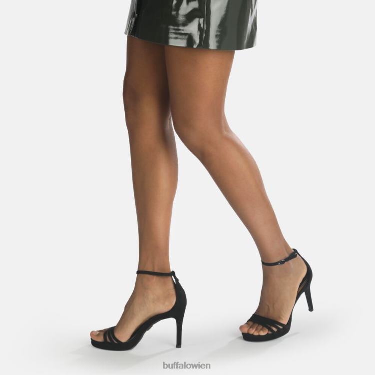 bei Buffalo Melissa 2 Sandale vegan Schwarz 0FX48216 |Sandalen