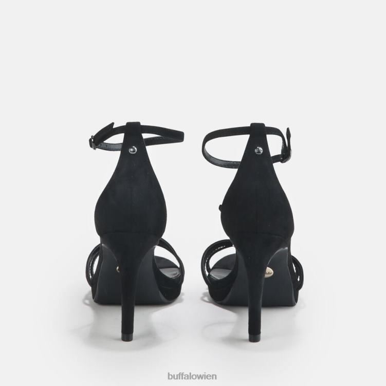 bei Buffalo Melissa 2 Sandale vegan Schwarz 0FX48216 |Sandalen