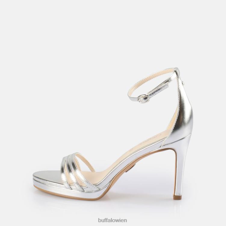 bei Buffalo Melissa 2 Sandale vegan Silber 0FX48214 |Sandalen