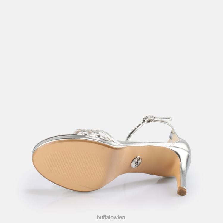 bei Buffalo Melissa 2 Sandale vegan Silber 0FX48214 |Sandalen