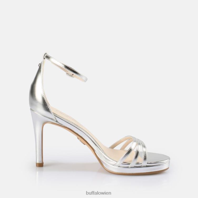 bei Buffalo Melissa 2 Sandale vegan Silber 0FX48214 |Sandalen