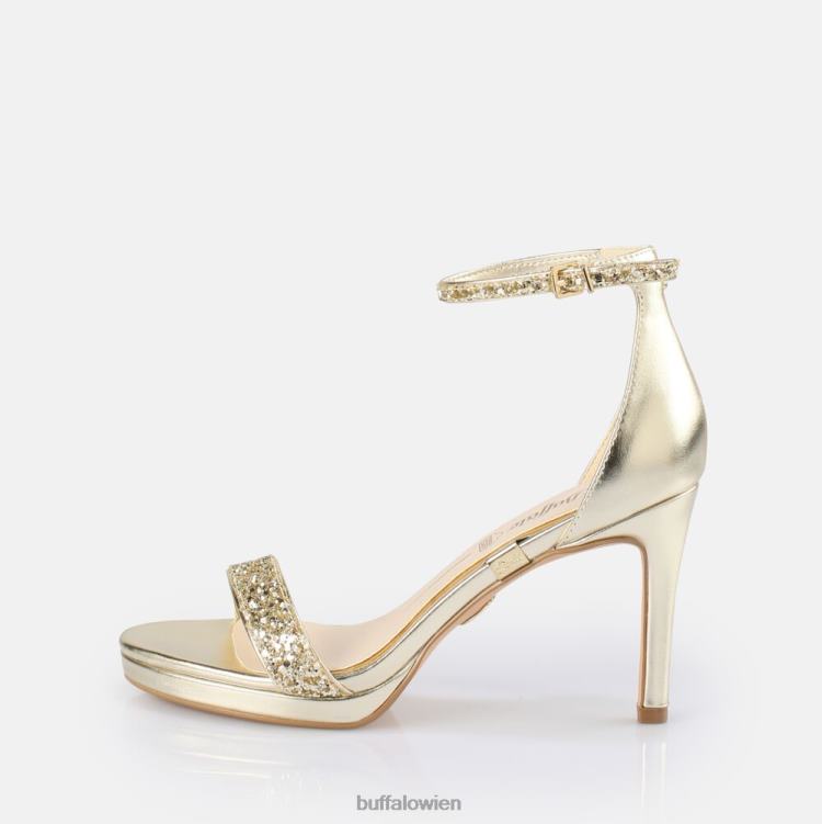 bei Buffalo Monroe 2 Sandale vegan Gold 0FX48228 |Sandalen