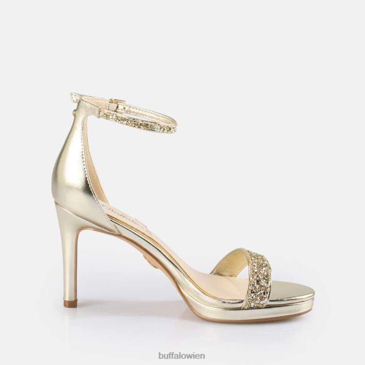 bei Buffalo Monroe 2 Sandale vegan Gold 0FX48228 |Sandalen
