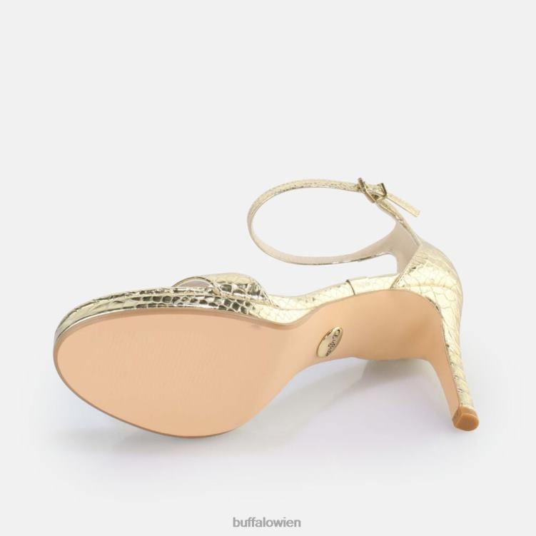 bei Buffalo Monroe 2 Sandale vegan Schlangengold 0FX48230 |Sandalen