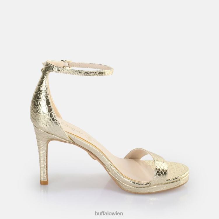 bei Buffalo Monroe 2 Sandale vegan Schlangengold 0FX48230 |Sandalen