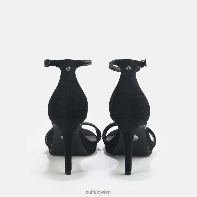 bei Buffalo Monroe 2 Sandale vegan Schwarz 0FX48223 |Sandalen