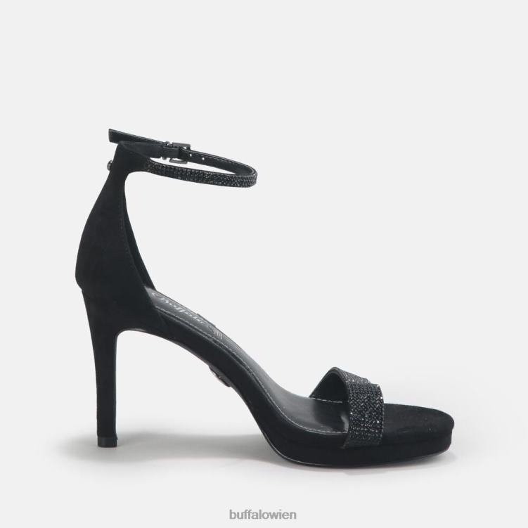 bei Buffalo Monroe 2 Sandale vegan Schwarz 0FX48223 |Sandalen