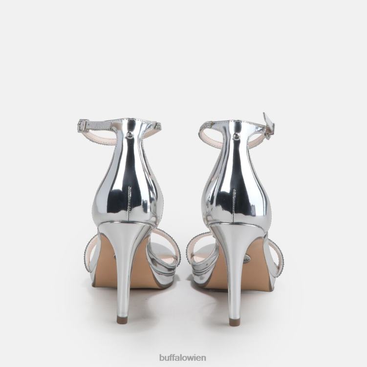 bei Buffalo Monroe 2 Sandale vegan Silber 0FX48224 |Sandalen
