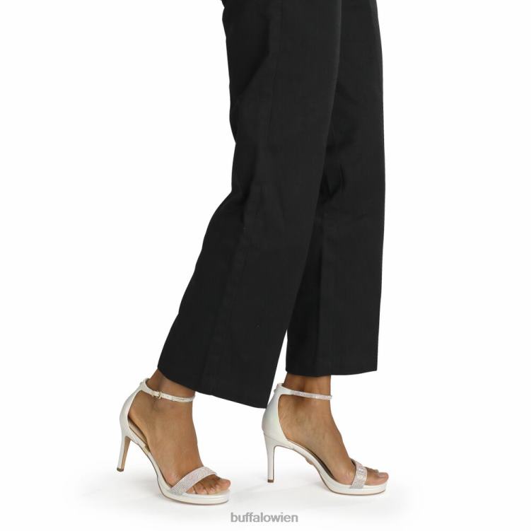 bei Buffalo Monroe-Sandale mit hohen Absätzen, vegan Perlweiß 0FX48226 |Sandalen
