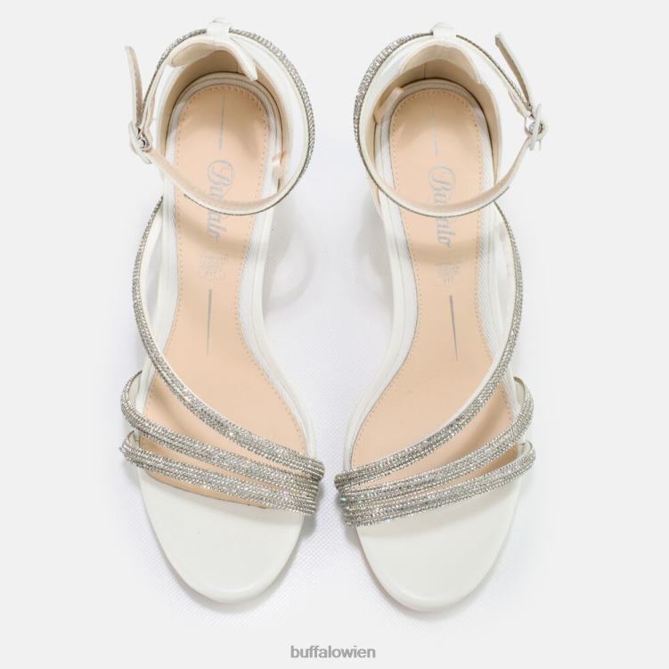 bei Buffalo Noemi-Sandale Weiss 0FX48834 |Sandalen