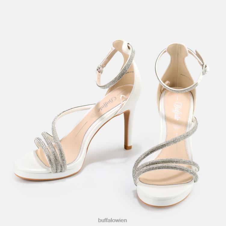 bei Buffalo Noemi-Sandale Weiss 0FX48834 |Sandalen