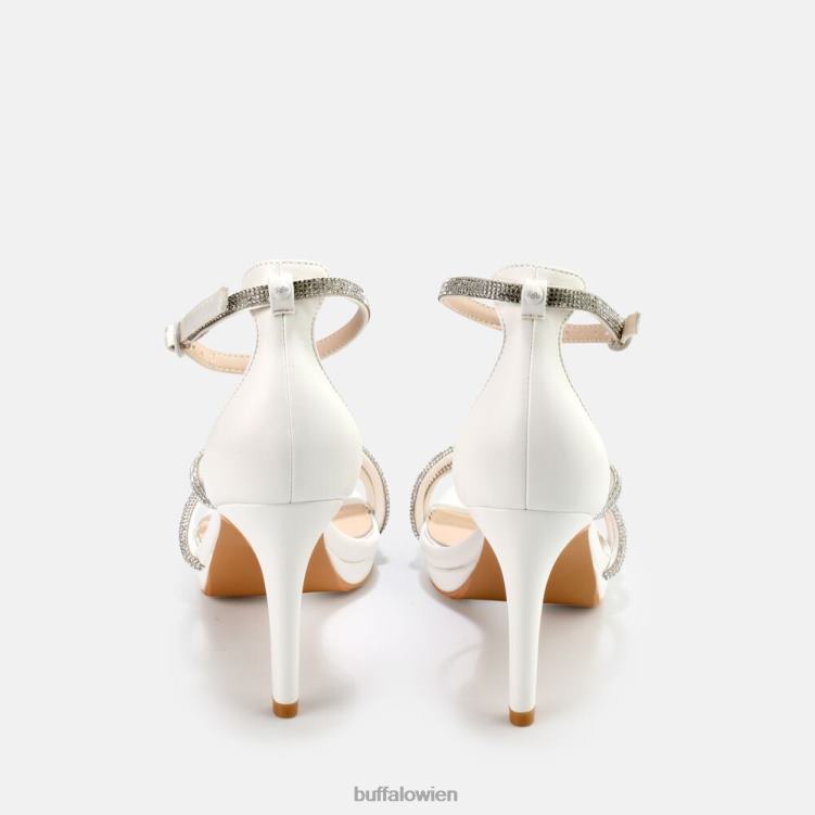 bei Buffalo Noemi-Sandale Weiss 0FX48834 |Sandalen