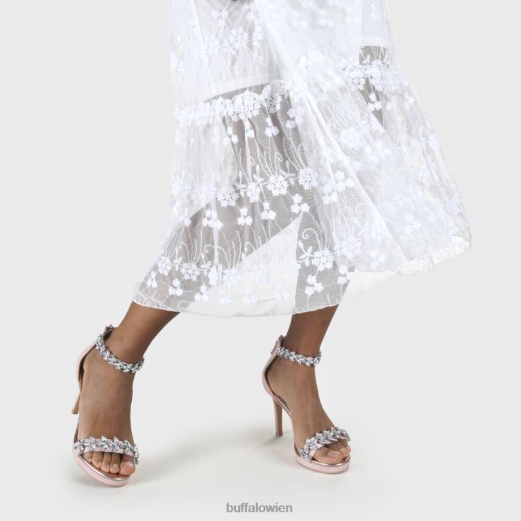 bei Buffalo Pia-Sandale mit Knöchelriemen Rosa 0FX48779 |Sandalen