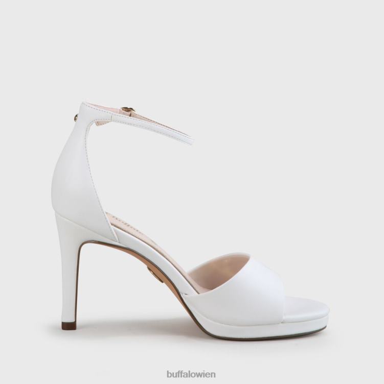 bei Buffalo Ronja Sandale mit Absatz Weiss 0FX48169 |Sandalen