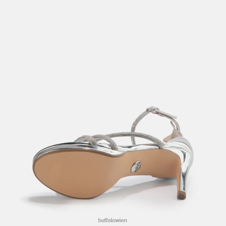 bei Buffalo Serena Shine Sandale mit Absatz Weiss 0FX48626 |Sandalen