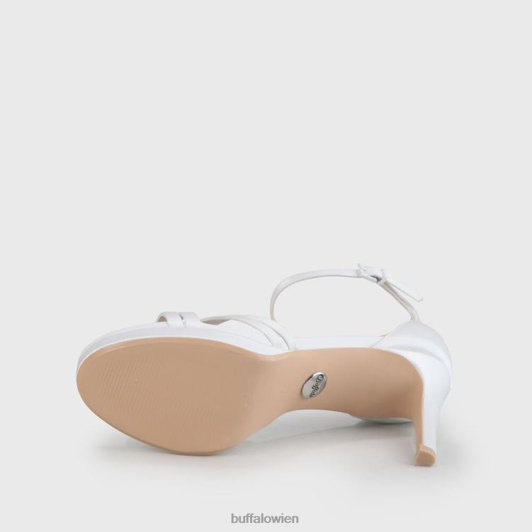 bei Buffalo Xenia-Sandale mit Knöchelriemen Elfenbein 0FX48836 |Sandalen