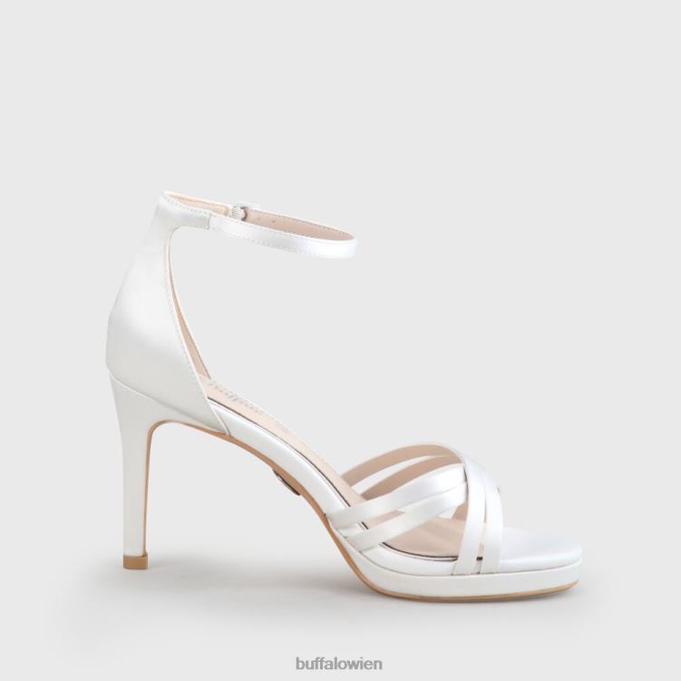 bei Buffalo Xenia-Sandale mit Knöchelriemen Elfenbein 0FX48836 |Sandalen