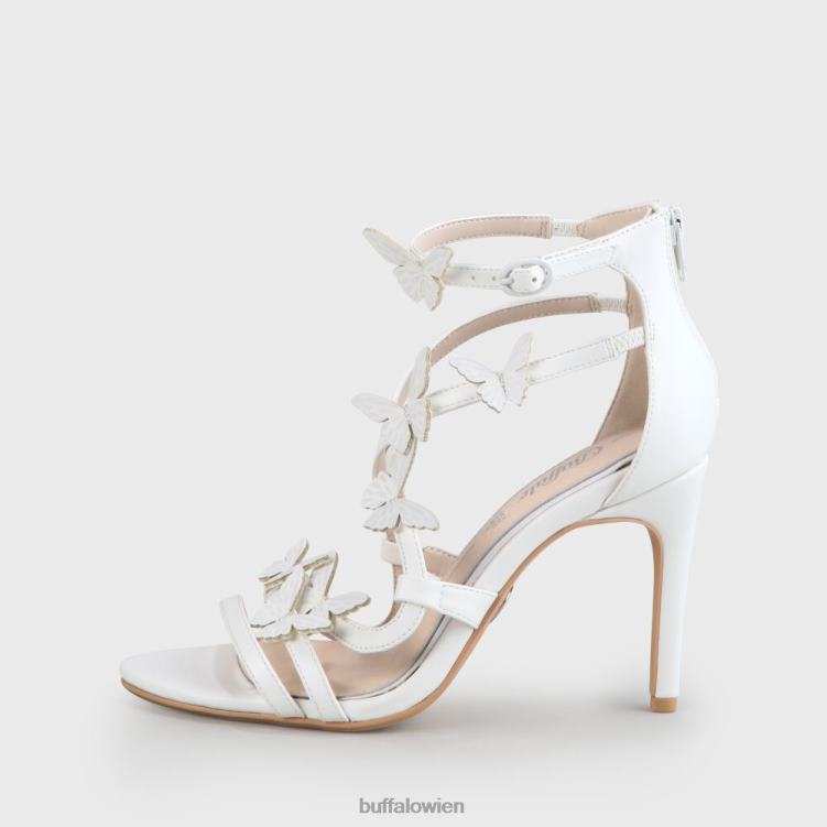 bei Buffalo Yana-Sandale mit Knöchelriemen Elfenbein 0FX48669 |Sandalen