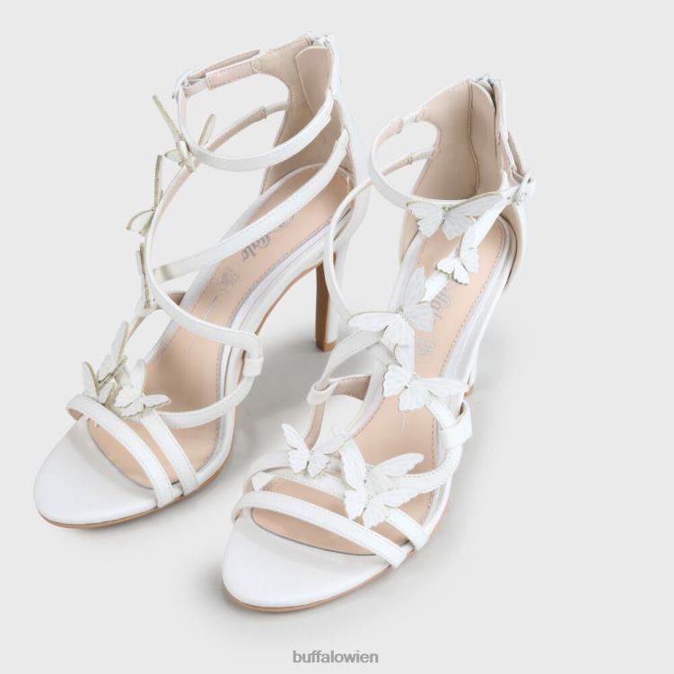 bei Buffalo Yana-Sandale mit Knöchelriemen Elfenbein 0FX48669 |Sandalen