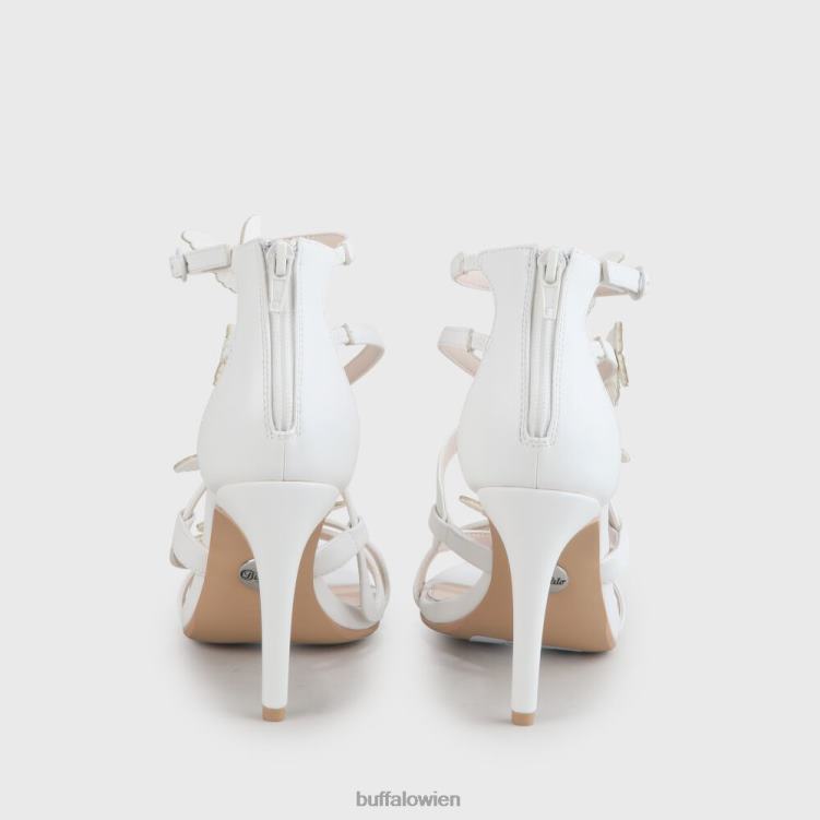 bei Buffalo Yana-Sandale mit Knöchelriemen Elfenbein 0FX48669 |Sandalen