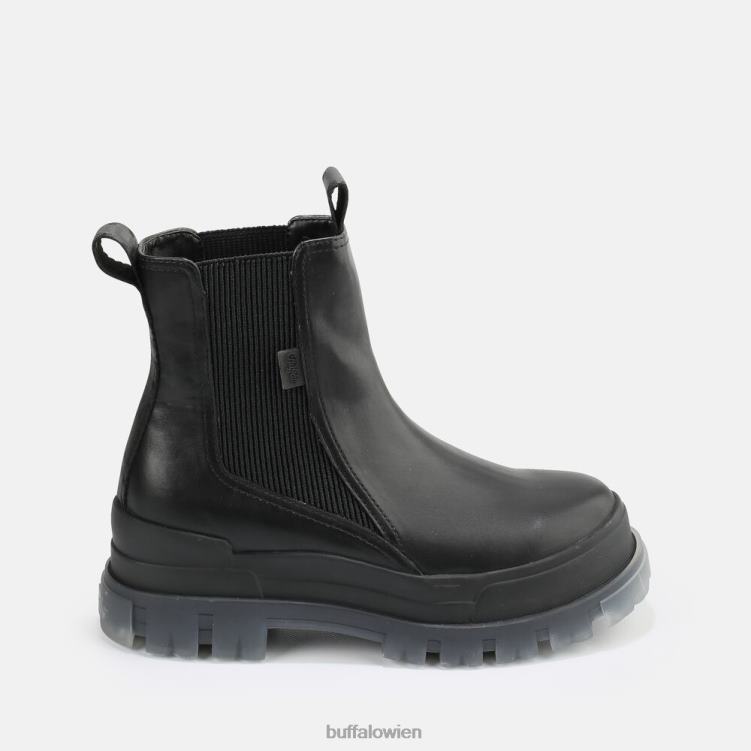 bei Buffalo Aspha Chelsea-Stiefel Schwarz 0FX48717 |Stiefel