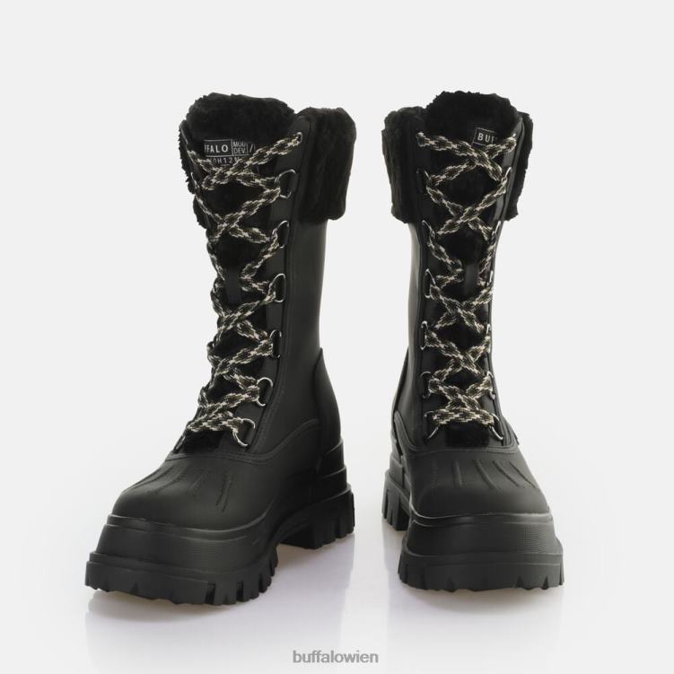 bei Buffalo Aspha Duck Boot Warmstiefel vegan Schwarz 0FX48471 |Stiefel