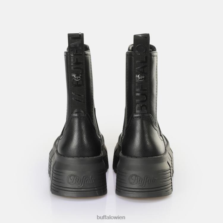bei Buffalo Ava Chelsea vegane Stiefel Schwarz 0FX48891 |Stiefel