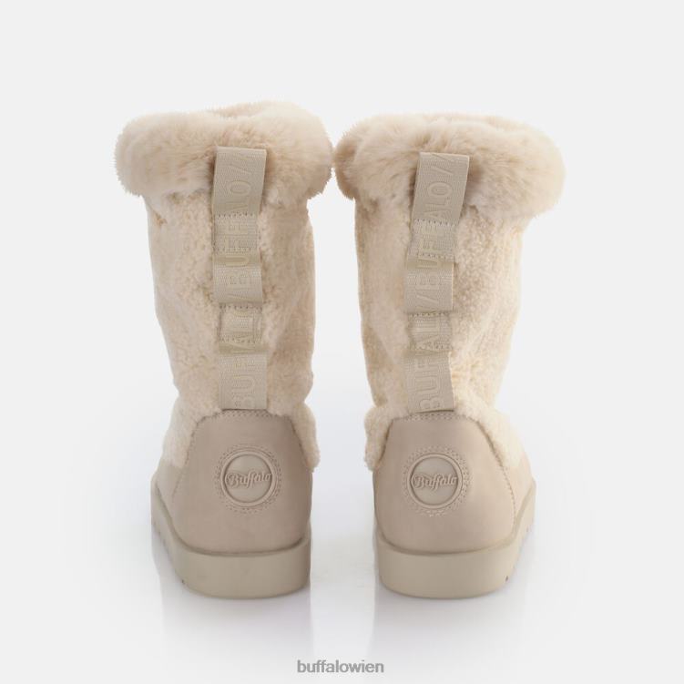bei Buffalo Eve-Schlupfstiefel vegan Creme 0FX48622 |Stiefel