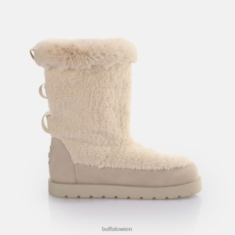 bei Buffalo Eve-Schlupfstiefel vegan Creme 0FX48622 |Stiefel