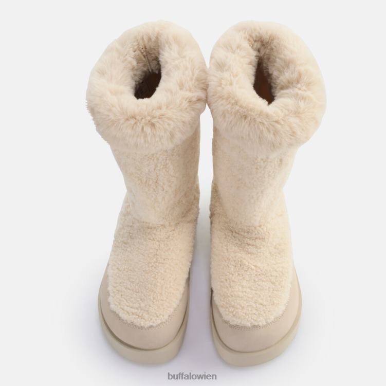 bei Buffalo Eve-Schlupfstiefel vegan Creme 0FX48622 |Stiefel