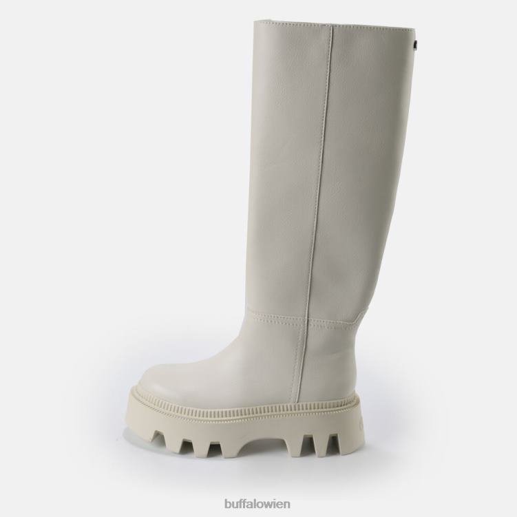 bei Buffalo Flora Boot vegan Creme 0FX48482 |Stiefel