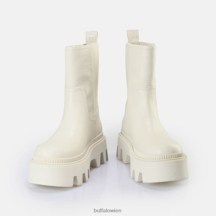 bei Buffalo Flora Chelsea Hi Boot vegan Creme 0FX48615 |Stiefel