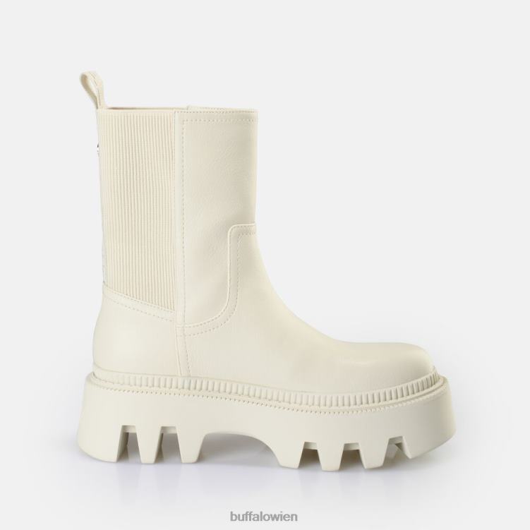 bei Buffalo Flora Chelsea Hi Boot vegan Creme 0FX48615 |Stiefel