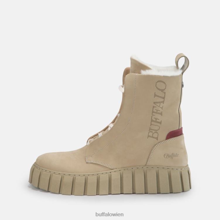 bei Buffalo Saba-Stiefel aus Nubukleder Cognac 0FX48788 |Stiefel