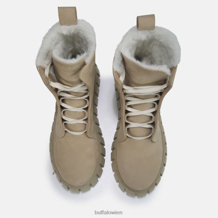 bei Buffalo Saba-Stiefel aus Nubukleder Cognac 0FX48788 |Stiefel