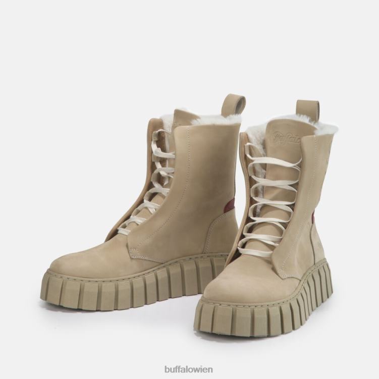 bei Buffalo Saba-Stiefel aus Nubukleder Cognac 0FX48788 |Stiefel