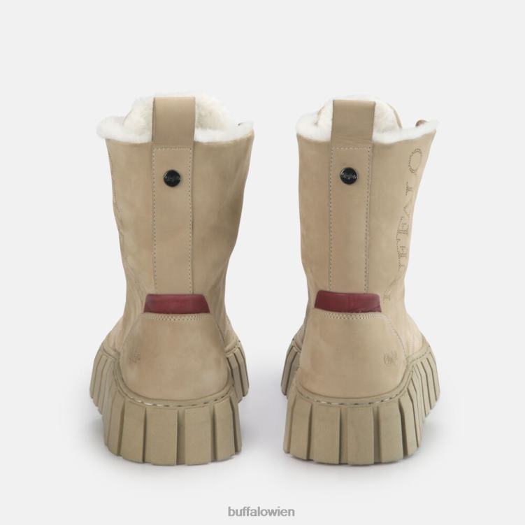 bei Buffalo Saba-Stiefel aus Nubukleder Cognac 0FX48788 |Stiefel