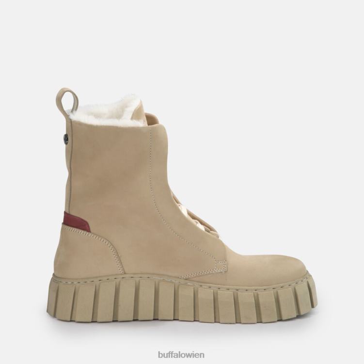 bei Buffalo Saba-Stiefel aus Nubukleder Cognac 0FX48788 |Stiefel