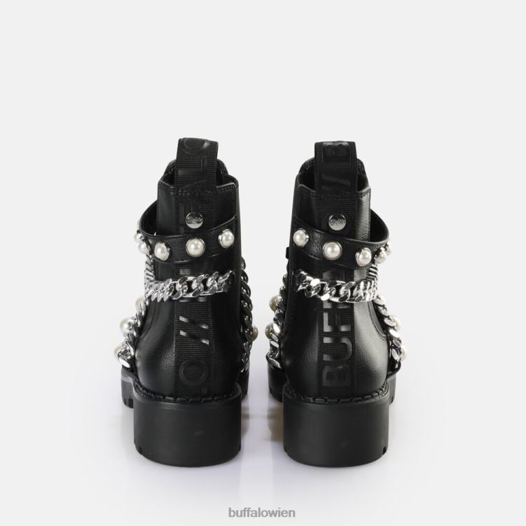 bei Buffalo Wave Pearl Chelsea Boot vegan Schwarz 0FX48618 |Stiefel