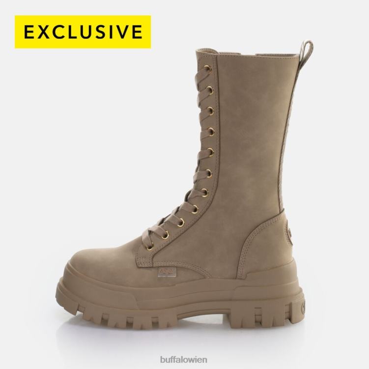 bei Buffalo aspha clf warmer Schnürstiefel vegan Beige 0FX48548 |Stiefel