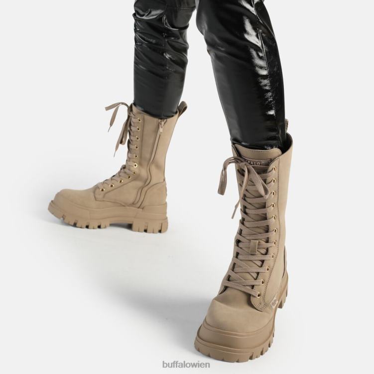 bei Buffalo aspha clf warmer Schnürstiefel vegan Beige 0FX48548 |Stiefel