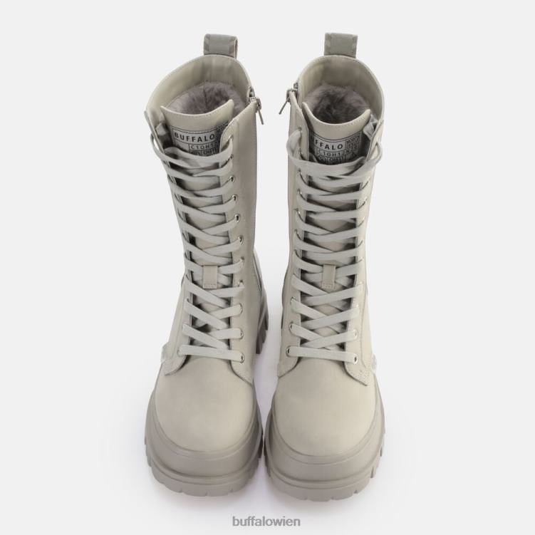 bei Buffalo aspha clf warmer Schnürstiefel vegan grau 0FX48628 |Stiefel