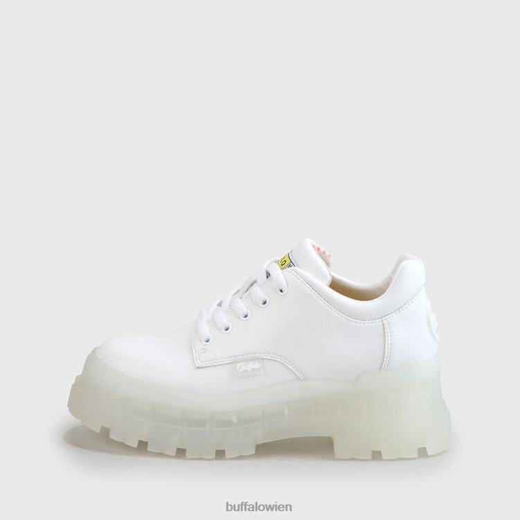 bei Buffalo aspha cls boot vegan Weiss 0FX48344 |Stiefel