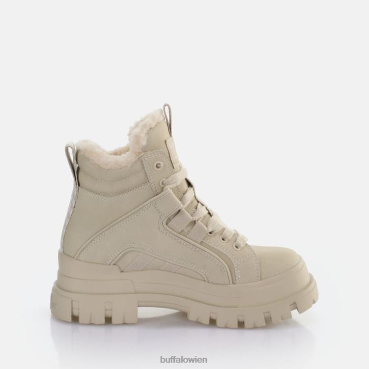 bei Buffalo aspha nc mittelwarmes veganes Nubuk Beige 0FX48684 |Stiefel