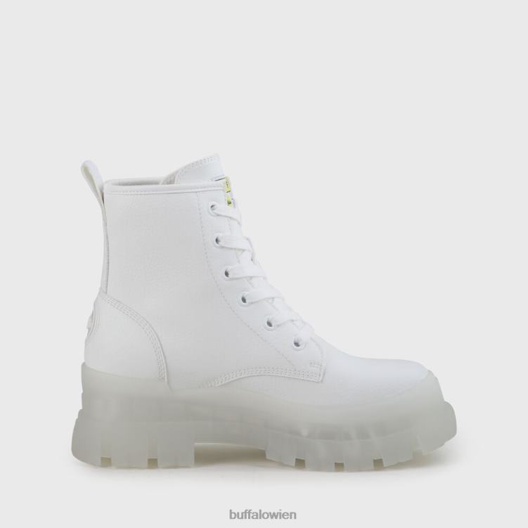 bei Buffalo aspha rld Halbstiefel vegan Weiss 0FX48360 |Stiefel