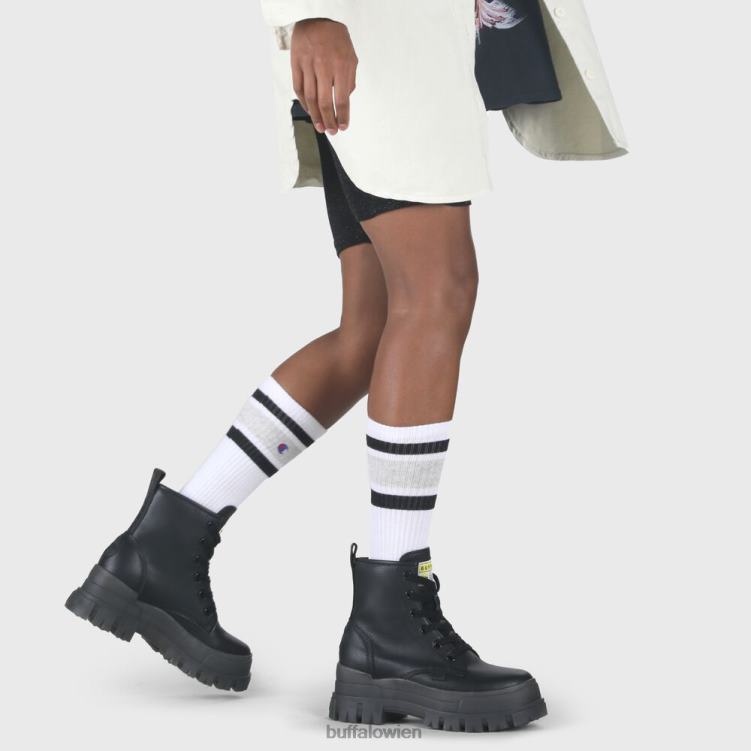 bei Buffalo aspha rld boot vegan Schwarz 0FX48359 |Stiefel