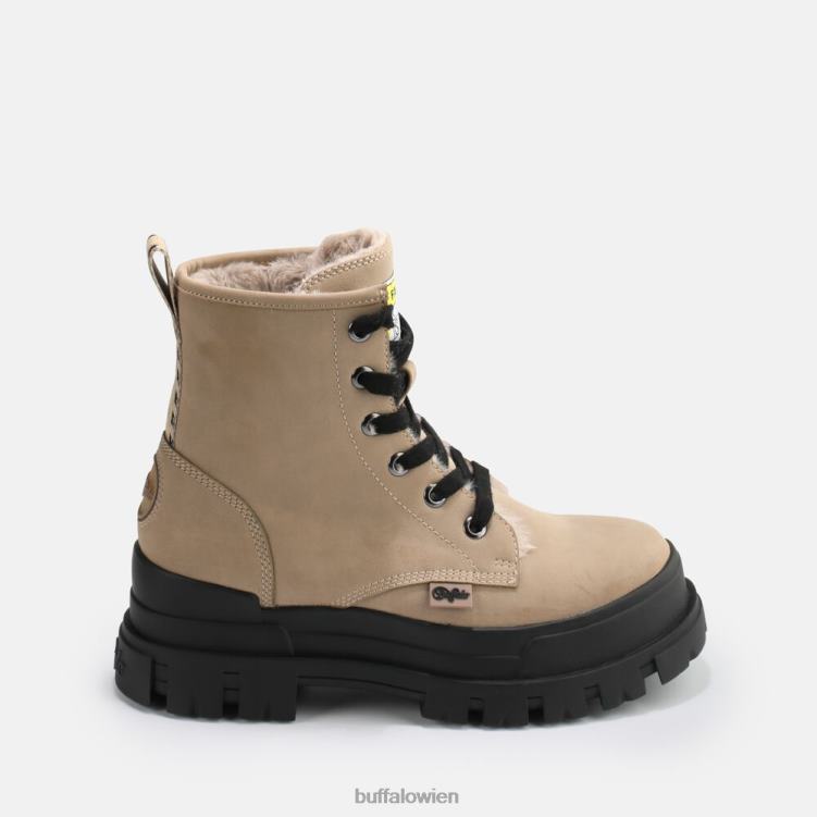 bei Buffalo aspha rld vegane Stiefel Taupe 0FX48275 |Stiefel