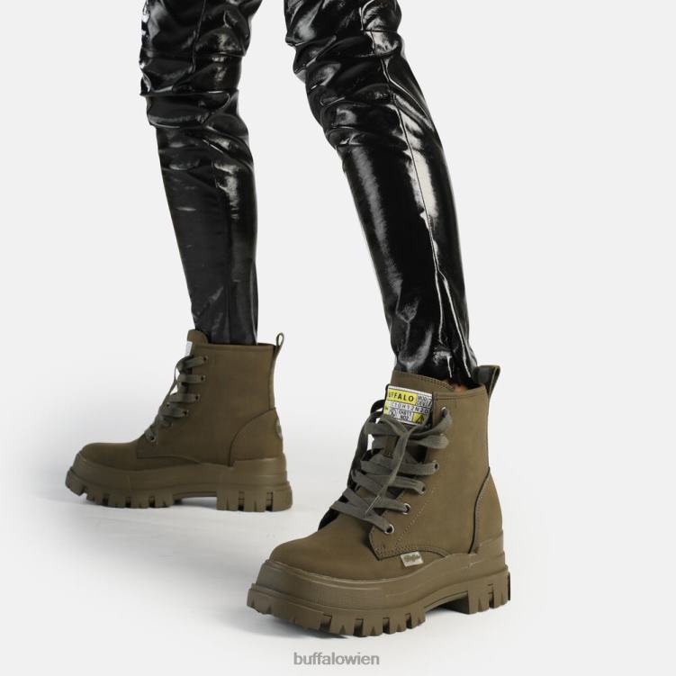 bei Buffalo aspha rld warm boot vegan Olive 0FX48609 |Stiefel