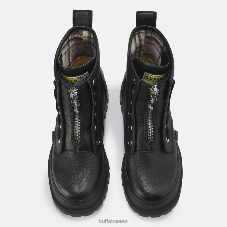 bei Buffalo aspha zip Schwarz 0FX48668 |Stiefel